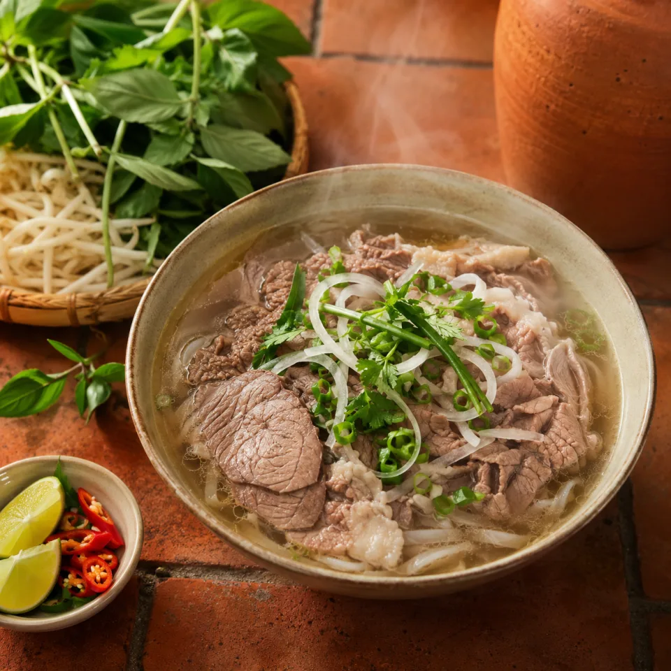 Thực đơn ghi trên bảng